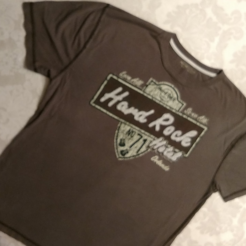 Men's Hard Rock Hotel Orlando gray T-shirt, Xlarge